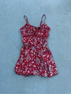 angie paisley print dress